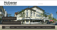 Desktop Screenshot of haberer.ch